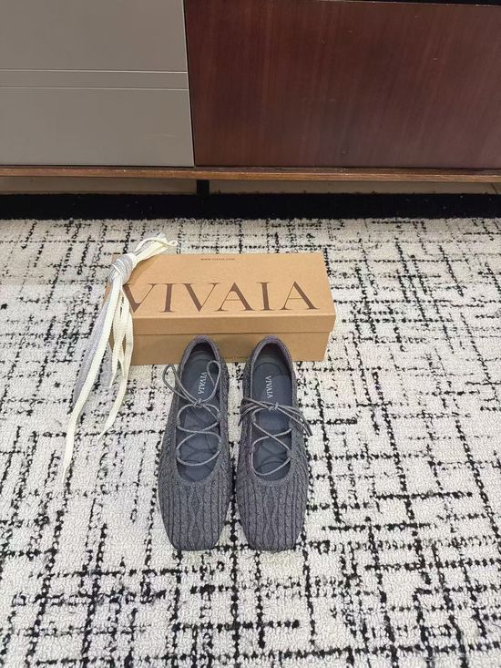 Valentino Soft Knit Mary Jane Flats Comfortable Breathable Casual Daily Shoes