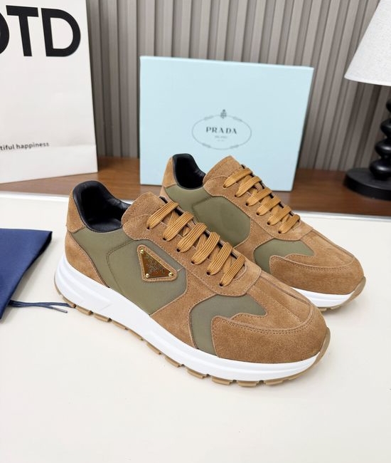 Prada Nylon Suede Non-slip Soft Comfortable Casual Shoes
