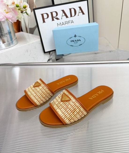 Prada Woven Fashion Casual Comfort Footwear