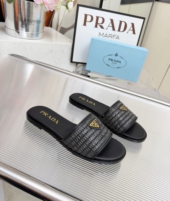 Prada Woven Fashion Casual Comfort Footwear