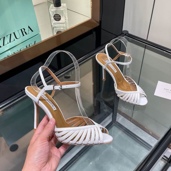 Aquazzura Strappy Stiletto Heel Comfortable Fashion Sandals