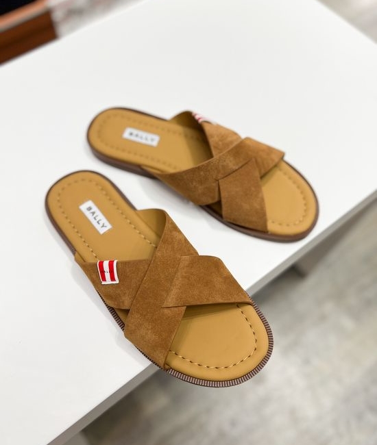Burberry Premium Cowhide Slides with Soft Non-slip Outsole