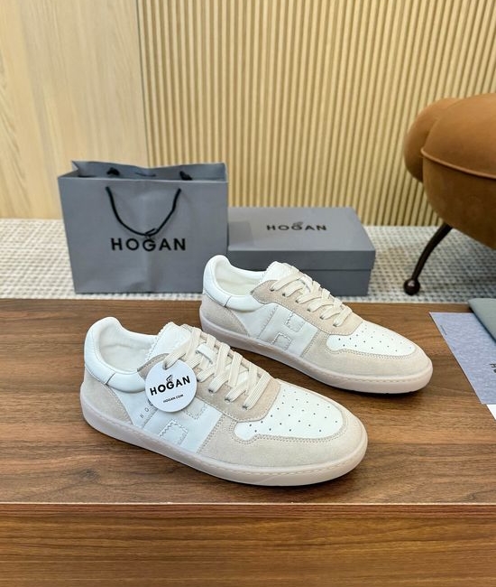 Hogan Cowhide Upper Casual Versatile Comfort Sneakers
