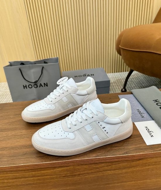 Hogan Cowhide Upper Casual Versatile Comfort Sneakers