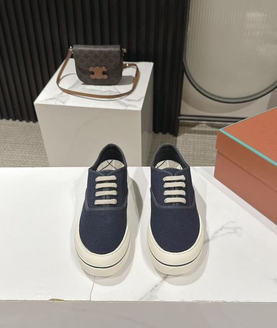 Loro Piana Classic Canvas Casual Shoes Breathable Comfort Daily Footwear