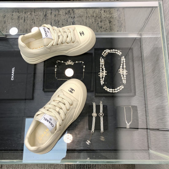 Balenciaga Mixed Sheepskin Upper And Lining Casual Platform Sneakers