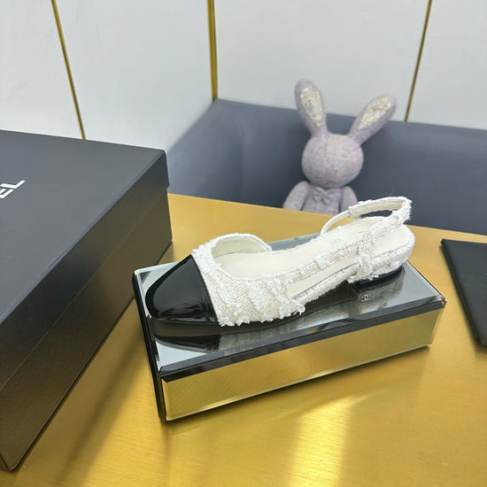 Chanel Classic Suede Leather Lined Soft Ballet Flat Shoes