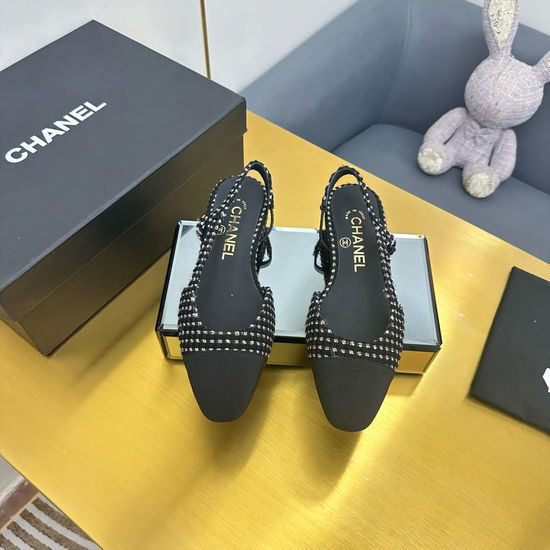 Chanel Classic Suede Leather Lined Soft Ballet Flat Shoes