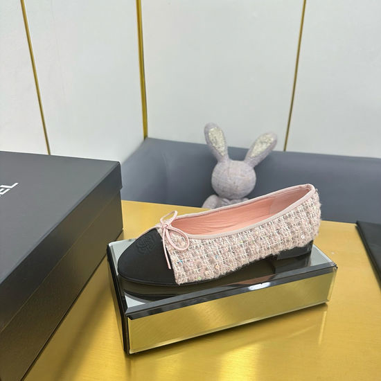 Chanel Classic Suede Leather Lined Soft Ballet Flat Shoes