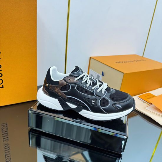Louis Vuitton Breathable Daily Sneakers with Special Crafted Upper