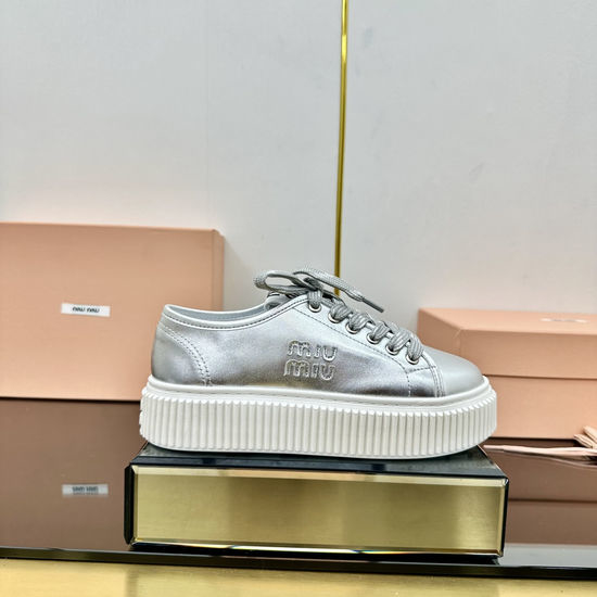 Miu Miu Classic Thick Sole Fashion Casual Comfortable Sneakers