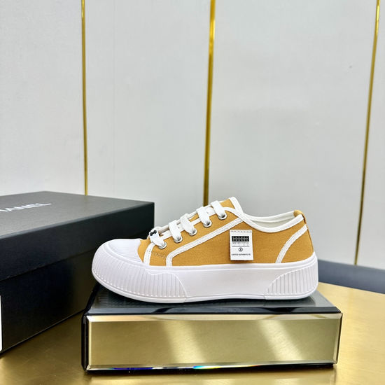 Chanel Casual Color Block Sneakers Comfortable Soft Lining