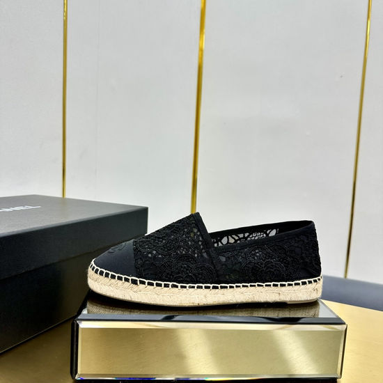 Chanel Classic Espadrilles Slip On Casual Comfortable Shoes