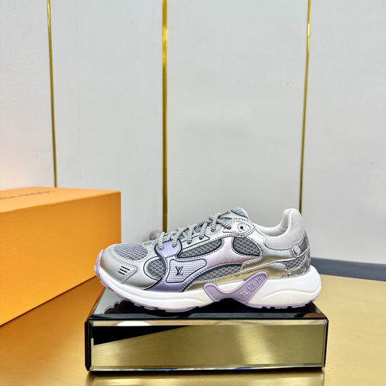 Louis Vuitton Breathable Casual Sneakers with Special Textured Upper