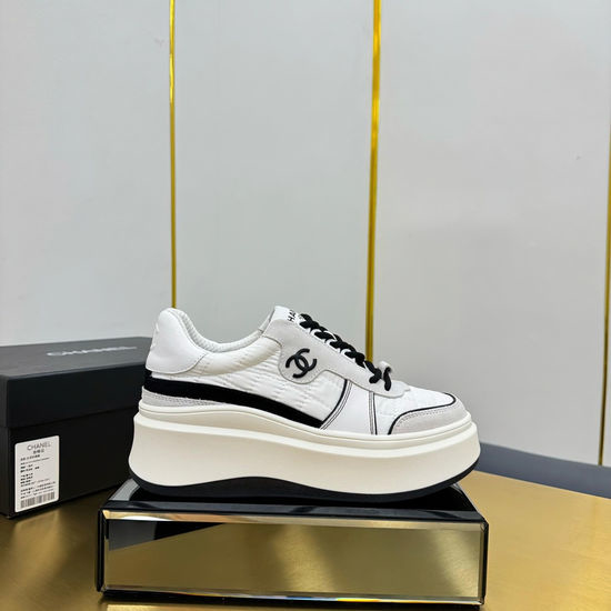 Chanel Classic Embroidered Casual Fashion Comfortable Sneakers