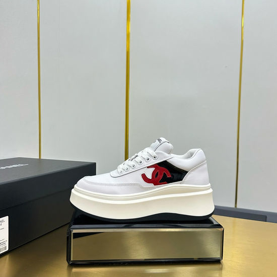 Chanel Classic Embroidered Casual Fashion Comfortable Sneakers