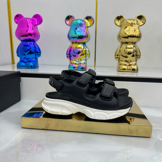 Chanel Casual Velcro Beach Sandals Soft Comfortable Sole