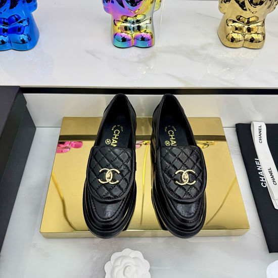 Chanel Premium Sheepskin Classic Buckle Comfortable Slides