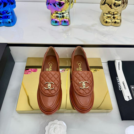 Chanel Premium Sheepskin Classic Buckle Comfortable Slides