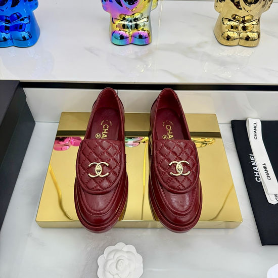 Chanel Premium Sheepskin Classic Buckle Comfortable Slides