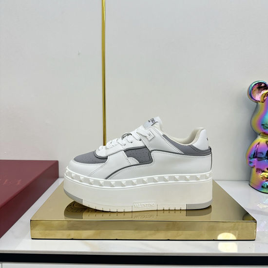 Valentino Comfortable Versatile Non-slip Casual White Sneakers