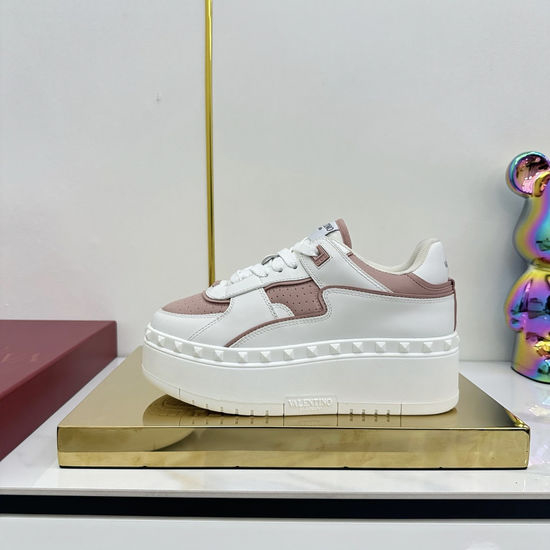 Valentino Comfortable Versatile Non-slip Casual White Sneakers