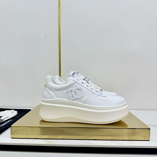 Chanel Classic Embroidered Casual Fashion Comfortable Sneakers