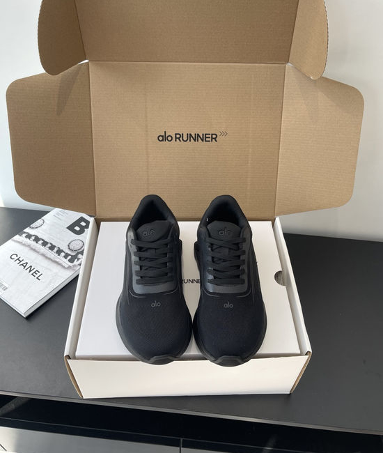 Alo Thick Sole Casual Running Shoes Lightweight Non Slip Comfortable