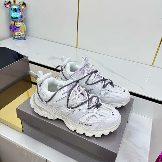 Balenciaga Breathable Mesh Thick Sole Non Slip Casual Sneakers