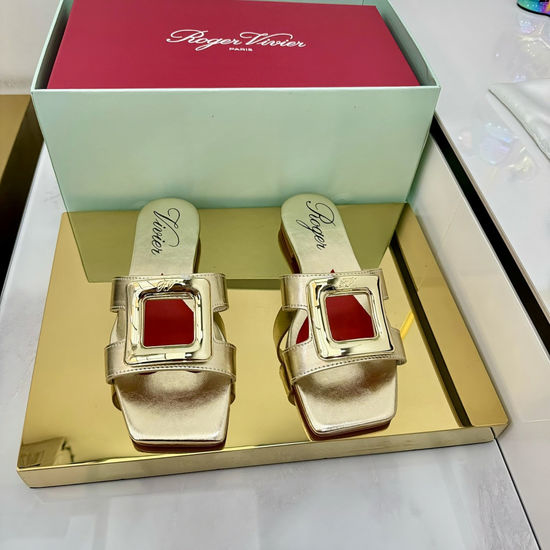Vivienne Westhood Soft Leather Bow Rhinestone Buckle Flat Ballet Shoes