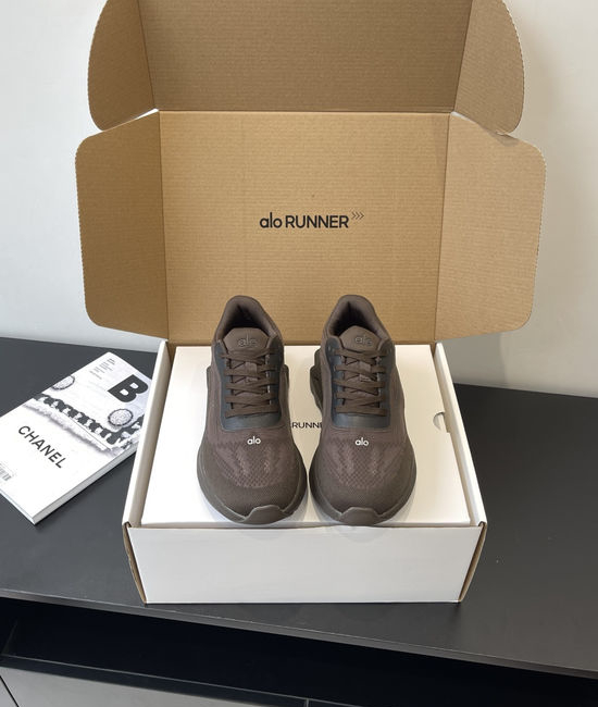 Alo Thick Sole Casual Running Shoes Lightweight Non Slip Comfortable