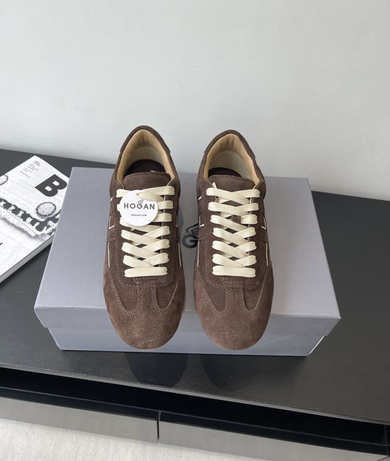 Hogan Retro Casual Sneakers Lightweight Non Slip Sole
