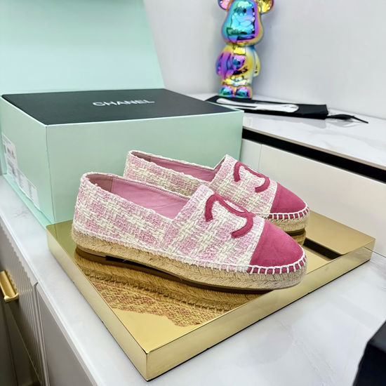 Chanel Hand-stitched Loafer with Double C Logo Accent