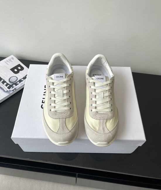 Celine Comfortable Lace Up Casual Sneakers for Daily Wear