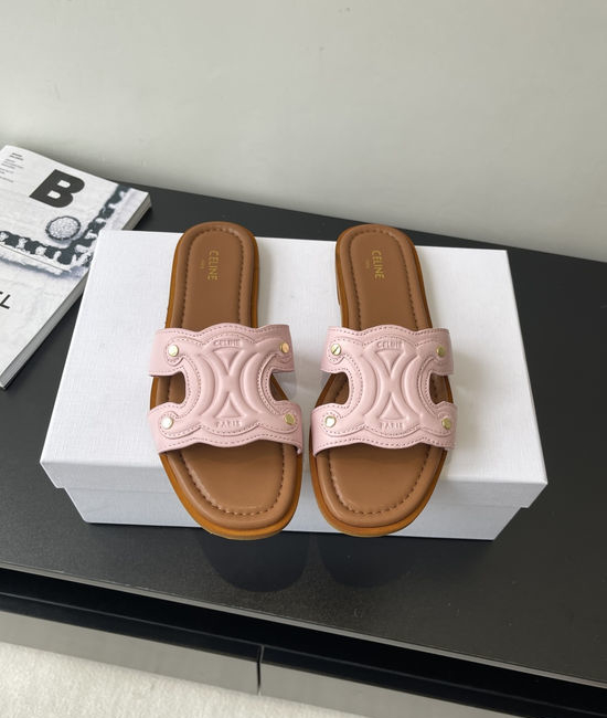 Celine Retro Roman Sandals Casual Slip On Daily Footwear