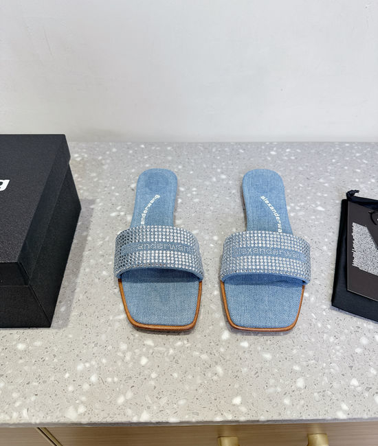 Alexander Wang Stylish Casual Flat Comfortable Slides