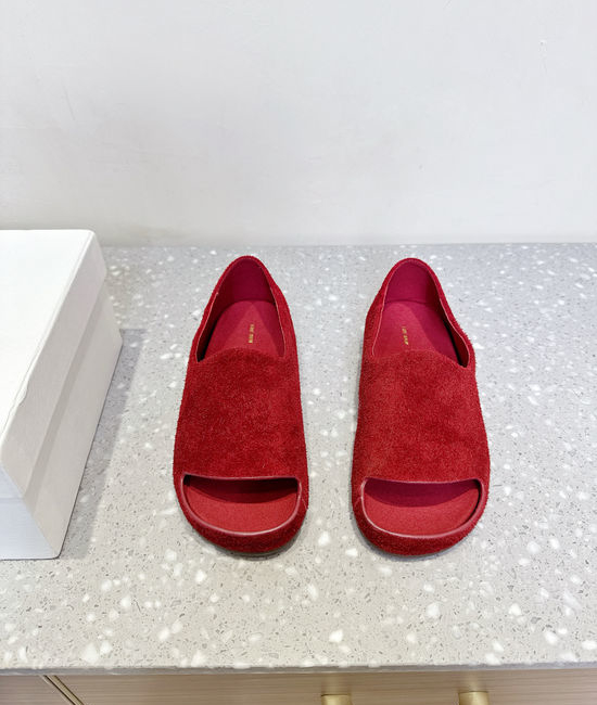 The Row Vintage Peep Toe Casual Comfort Sandals
