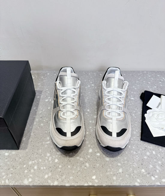 Chanel Stylish Suede Casual Sneakers Versatile Comfortable Sports Shoes