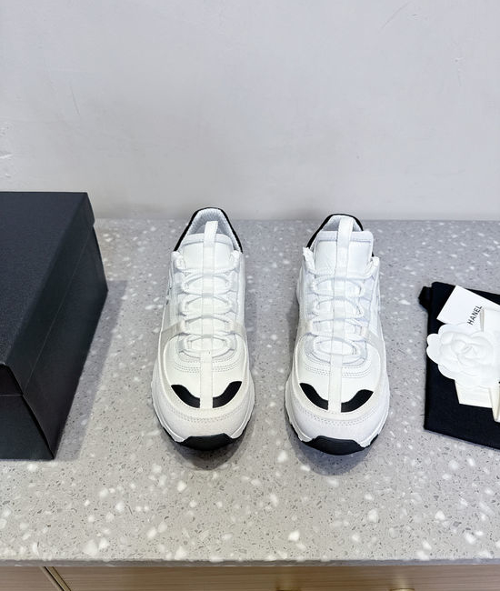 Chanel Stylish Suede Casual Sneakers Versatile Comfortable Sports Shoes