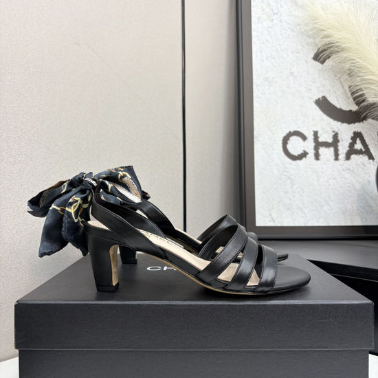Chanel Quilted Sheepskin Slides with Genuine Leather Outsole