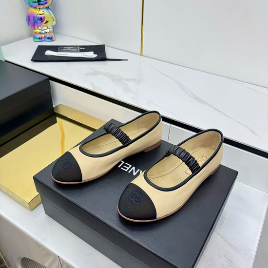 Chanel Velvet Mary Jane Shoes With Soft Leather Insole
