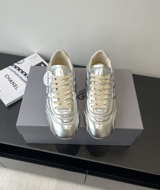 Hogan Retro Casual Sneakers Lightweight Non Slip Sole
