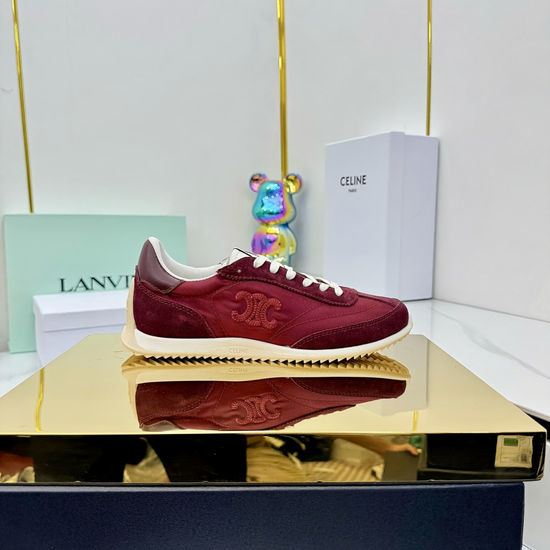 Celine Street Style Casual Leather Sneakers Lightweight Easy Maintenance