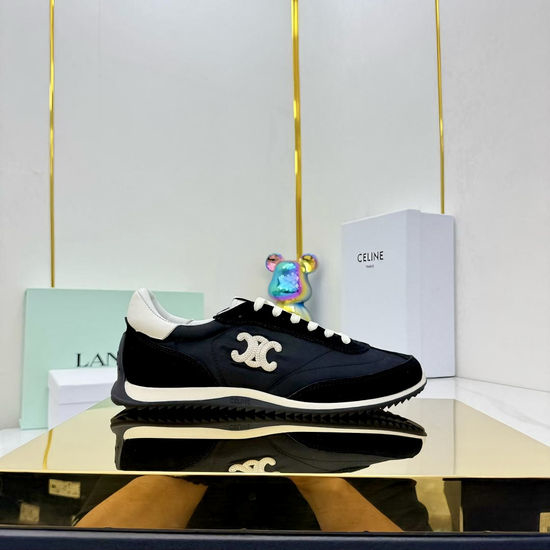 Celine Street Style Casual Leather Sneakers Lightweight Easy Maintenance