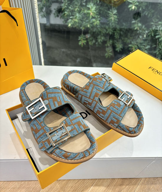 Fendi Minimalist Style Sandals Comfortable Breathable Daily Footwear