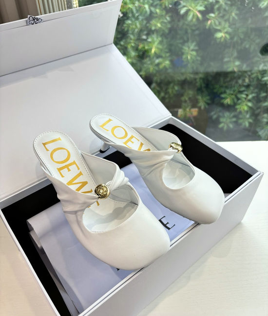 Loewe Comfortable Bow Loafers Casual Daily Wear Footwear