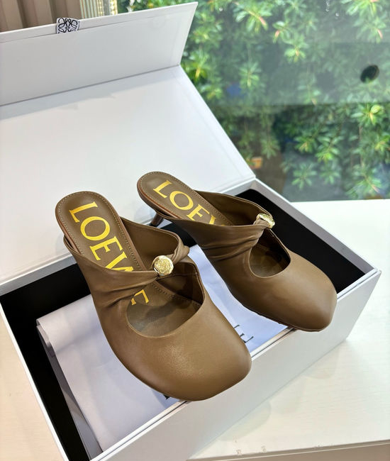 Loewe Comfortable Bow Loafers Casual Daily Wear Footwear