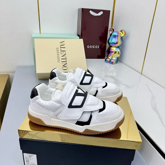 Valentino Casual Platform Sneakers with Hook and Loop Fasteners