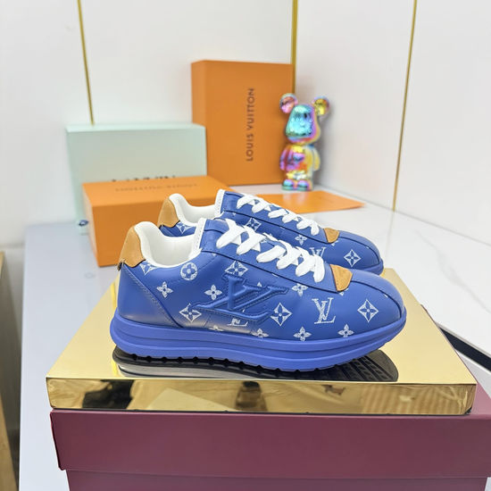 Louis Vuitton Trendy Casual Sneakers with Durable Rubber Sole