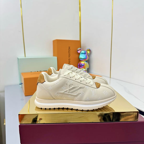 Louis Vuitton Trendy Casual Sneakers with Durable Rubber Sole